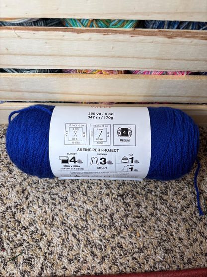 Big Twist Cotton Varsity Blue Value Yarn