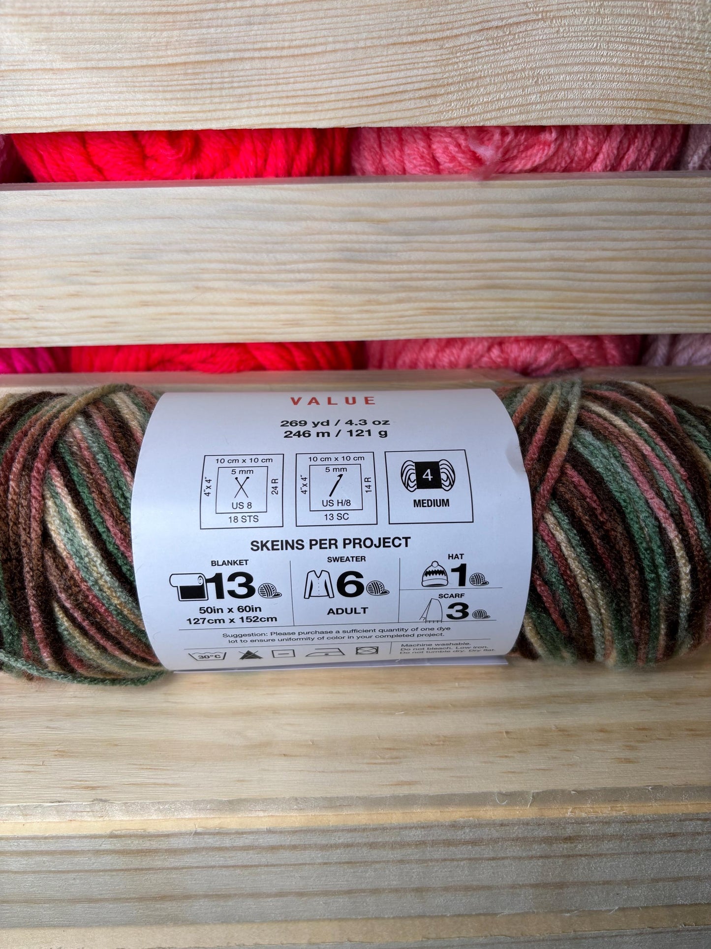 Big Twist Woodland Camo Value Yarn