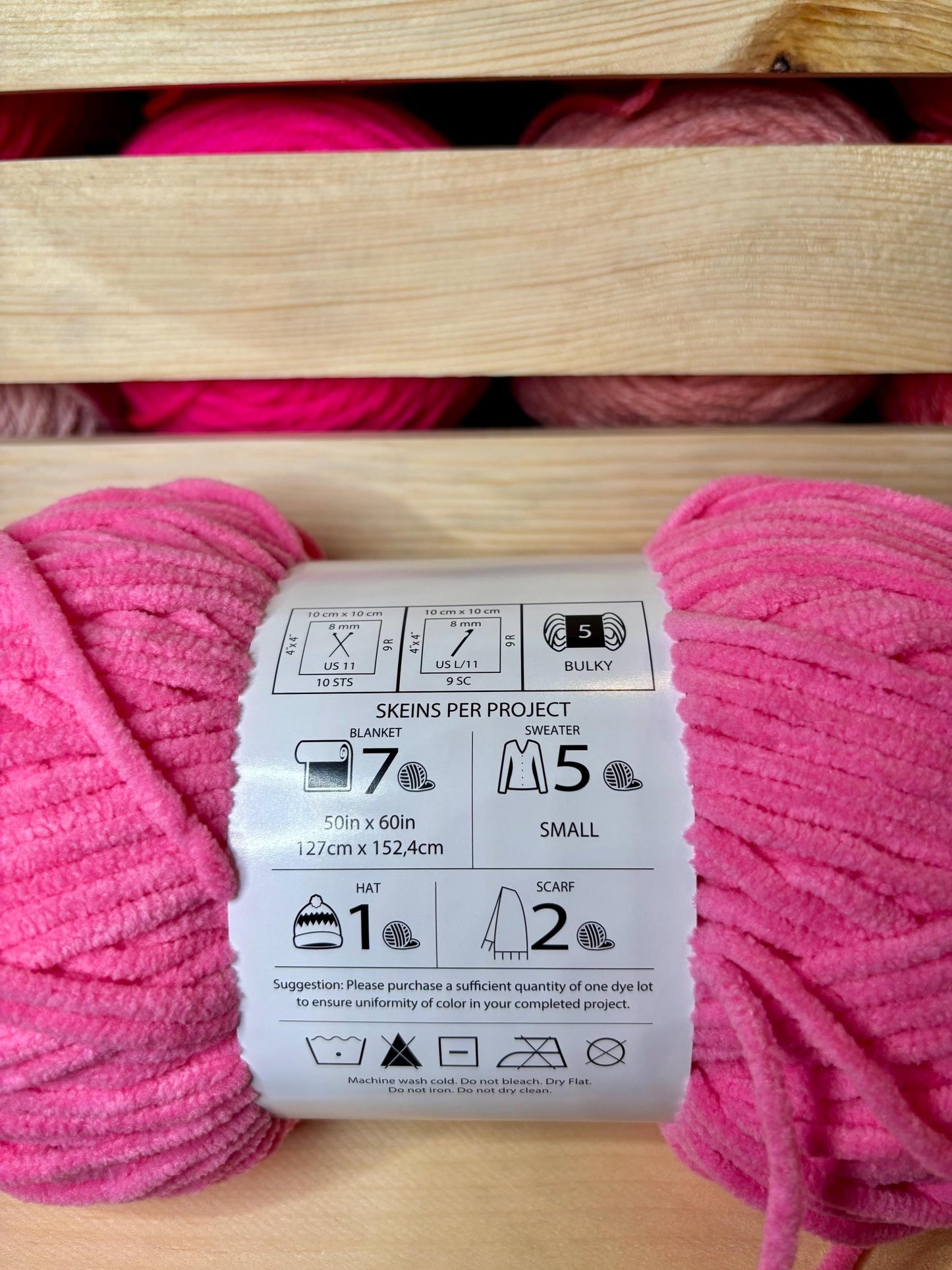 Big Twist Posh Yarn Pink Pitaya RARE color